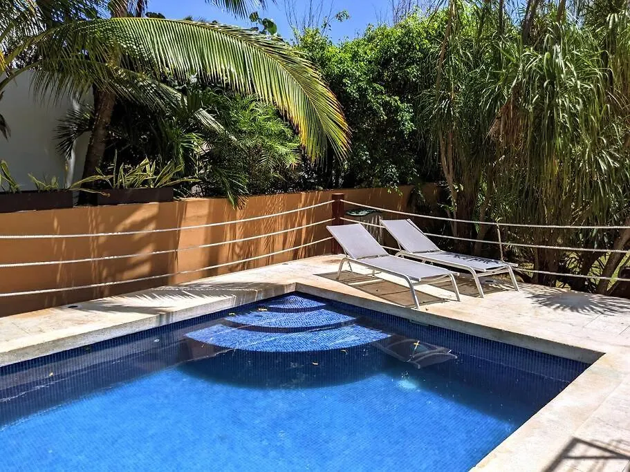 Modern Beach Villa Pool Ocean Views Terrace Bbq Villa Vista Real Playa del Carmen