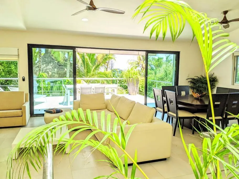Modern Beach Villa Pool Ocean Views Terrace Bbq Villa Vista Real Playa del Carmen